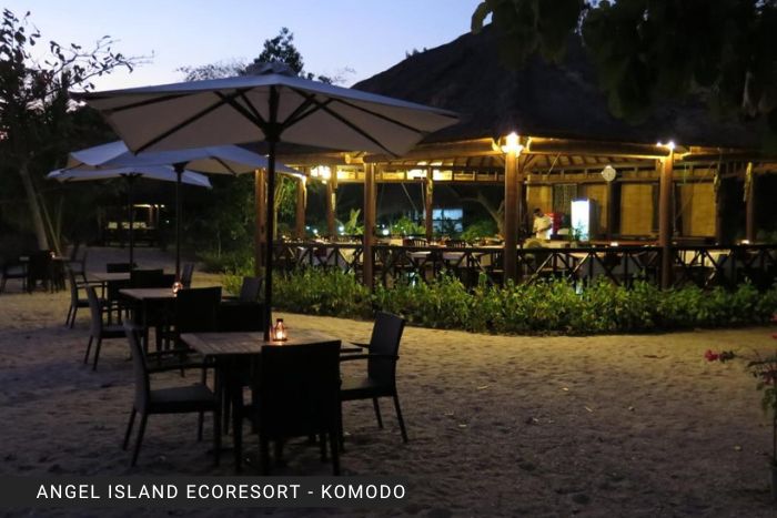 angel island eco resort komodo bidadari