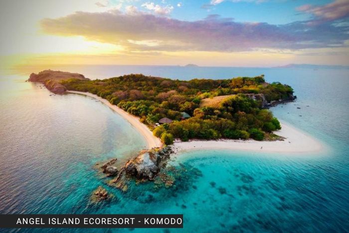angel island eco resort komodo bidadari